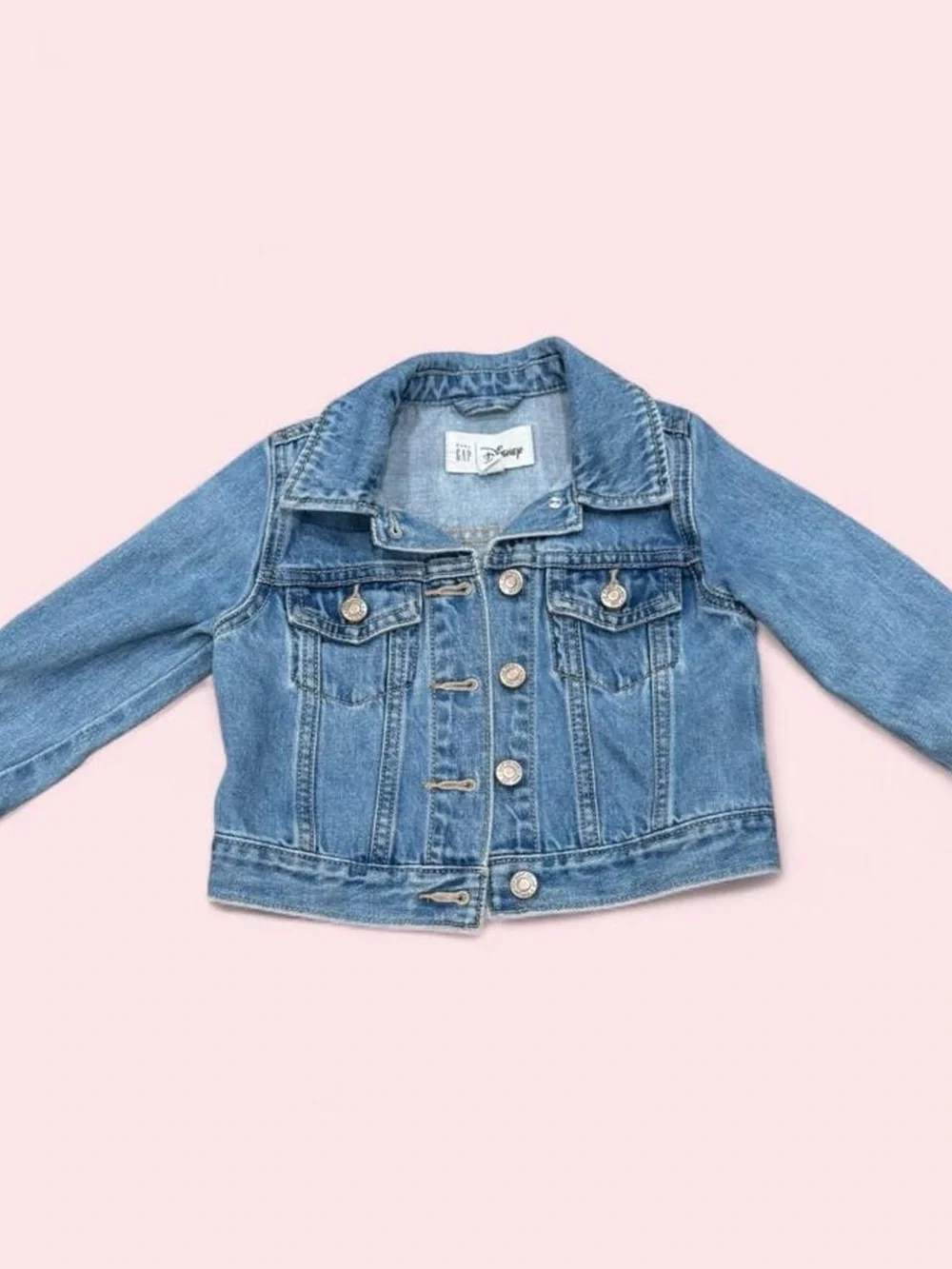 Baby GAP x Disney Minnie Mouse Denim Jacket Toddler Girls 2T